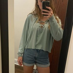 Cute Cropped Express Sweatshirt